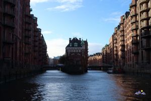 In der Speicherstadt