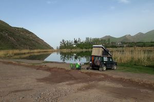 Lagerplatz am Ovan Lake