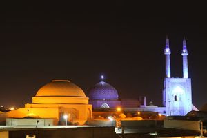 Blick über Yazd