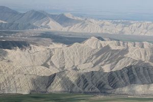 Nein, keine Bleistiftzeichnung. Die Berge sehen wirklich so aus! 