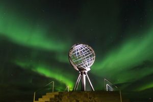 Nordlichter am Nordkap