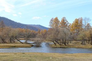 Sibirien im Herbst