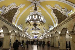 Kein Ballsaal, sondern eine Metro-Station