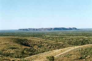 Ausblick auf den Gosse Bluff