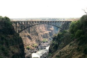 Brücke über die Zambezi-Schlucht