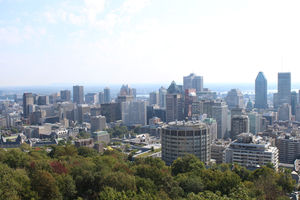 Ausblick vom Chateau Mont Royal