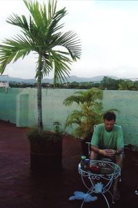 Dachterrasse unserer Casa