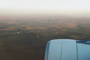 Anflug auf Nairobi