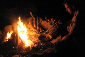 Kochen am Lagerfeuer