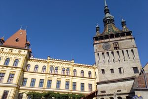 Stundturm in Sighişoara/Schässburg