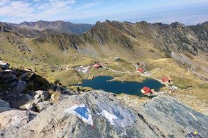 Blick auf den Lac Balea 