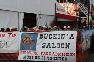 Buckin' A Saloon