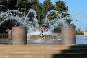 Brunnen im Waterfront Park