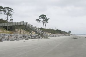 Strand auf Jekyll Island