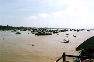 Den Mekong flussabwärts zurück nach Sa Dec